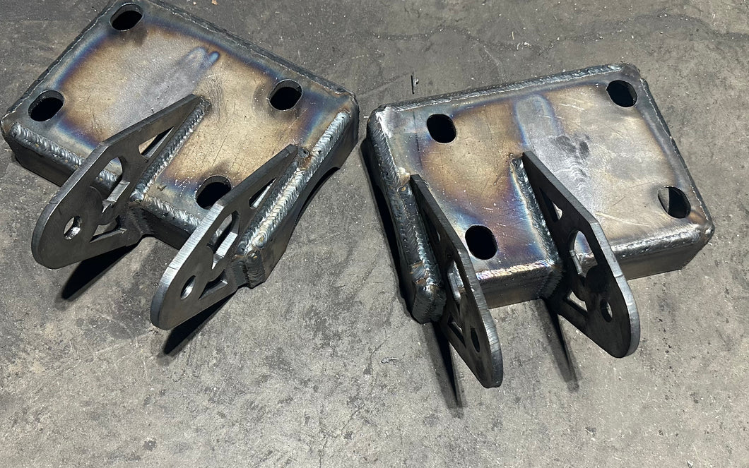 Axle Mount Rear bolt on traction bar axle mounts – Madd Dog Kustomz