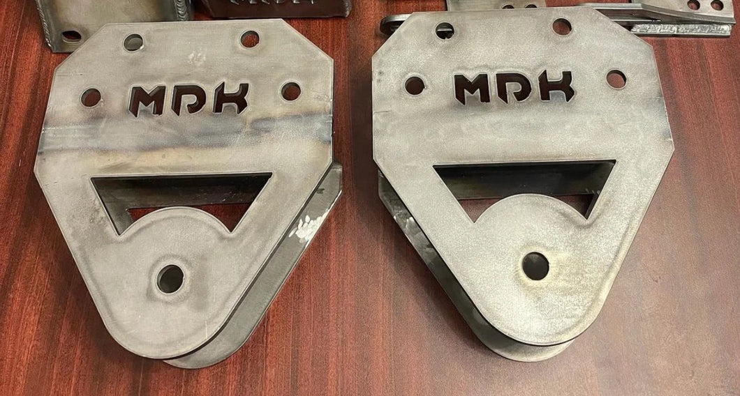 05+ super duty radius arm frame brackets