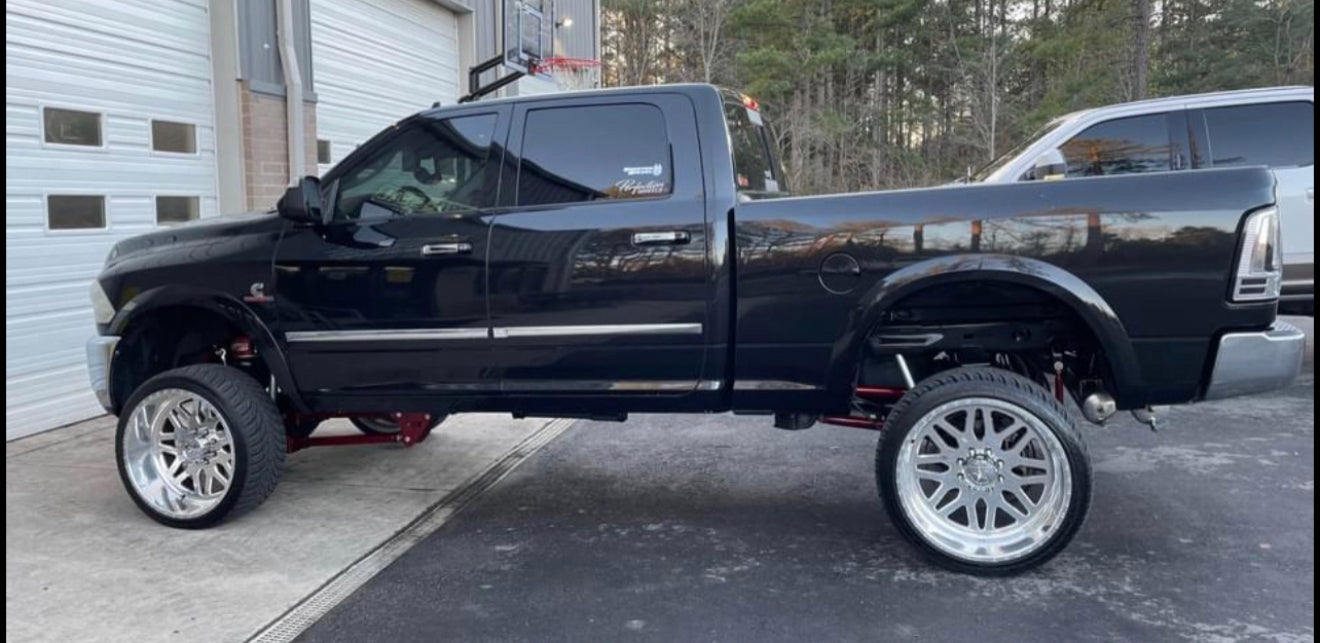 Lifted Dodge Ram truck