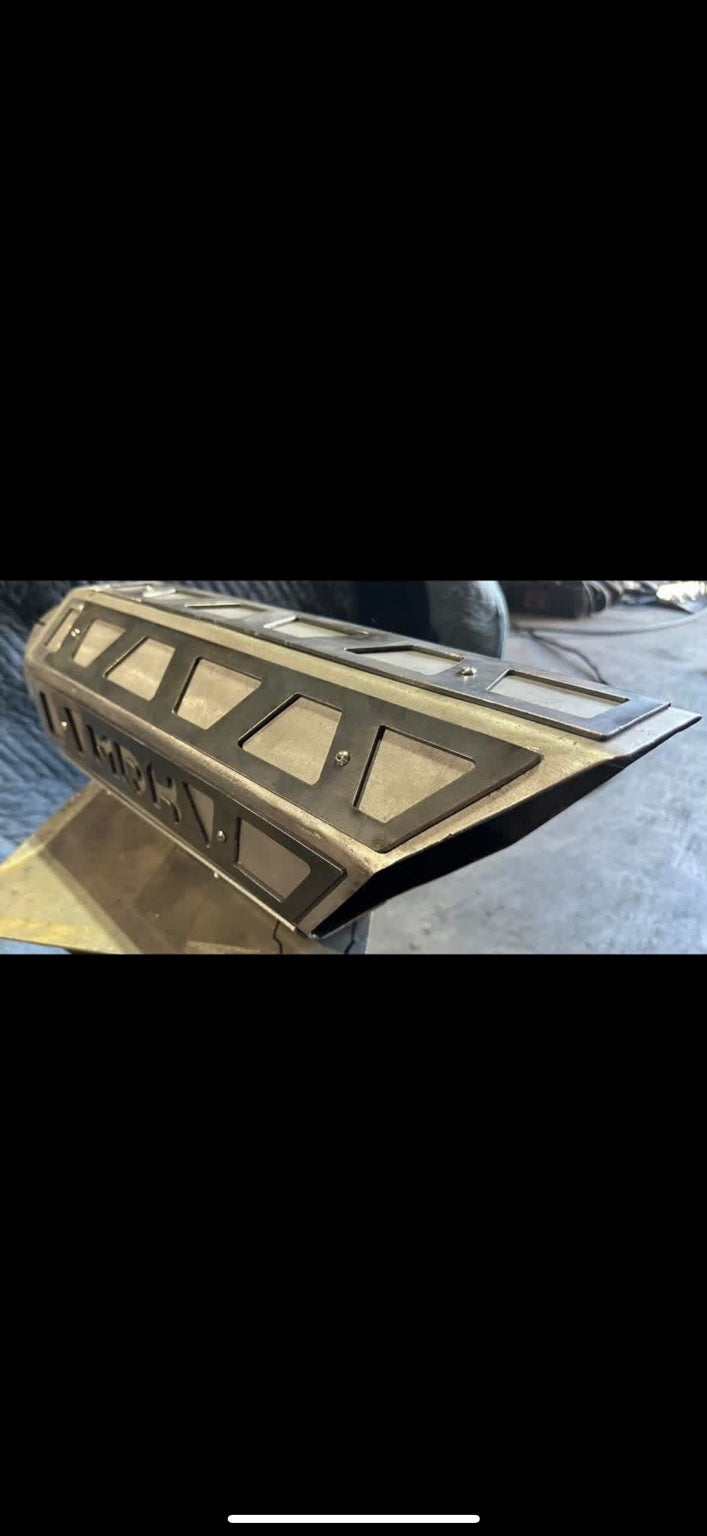 Custom fabricated metal part